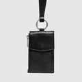 CHB 21 Black Leather Cardholder