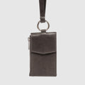 CHG 21 Grey Leather Cardholder