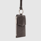 CHG 21 Grey Leather Cardholder
