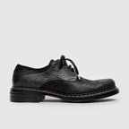 SHCD 01 M Black Leather Derby Shoe