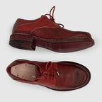 SHCD 01 M Red Leather Derby Shoe