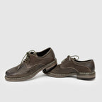SHCD 01 M Green Leather Derby Shoe